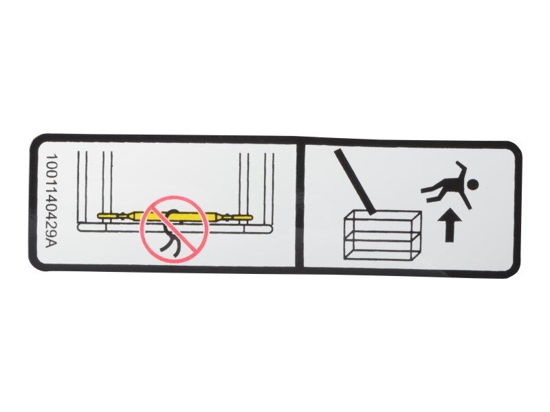 1001140429 Drop Bar Decal | JLG