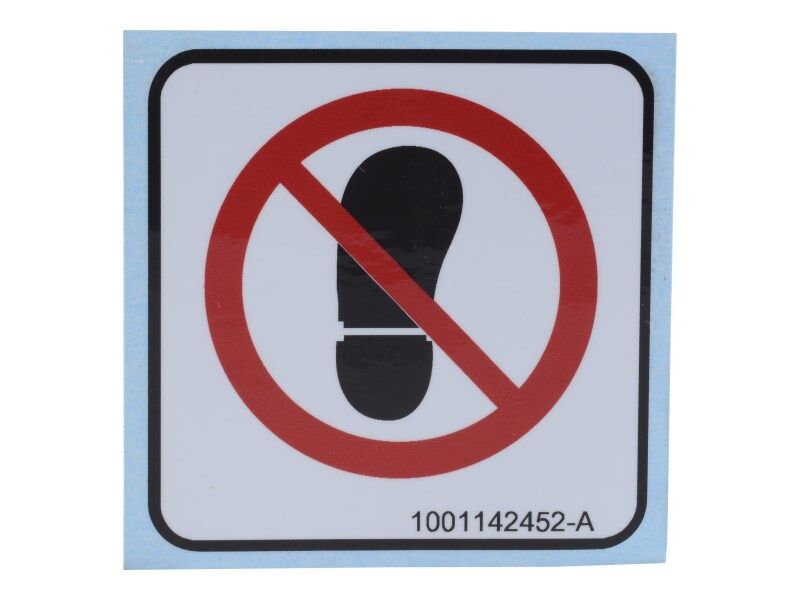 1001142452 No Step Decal | JLG