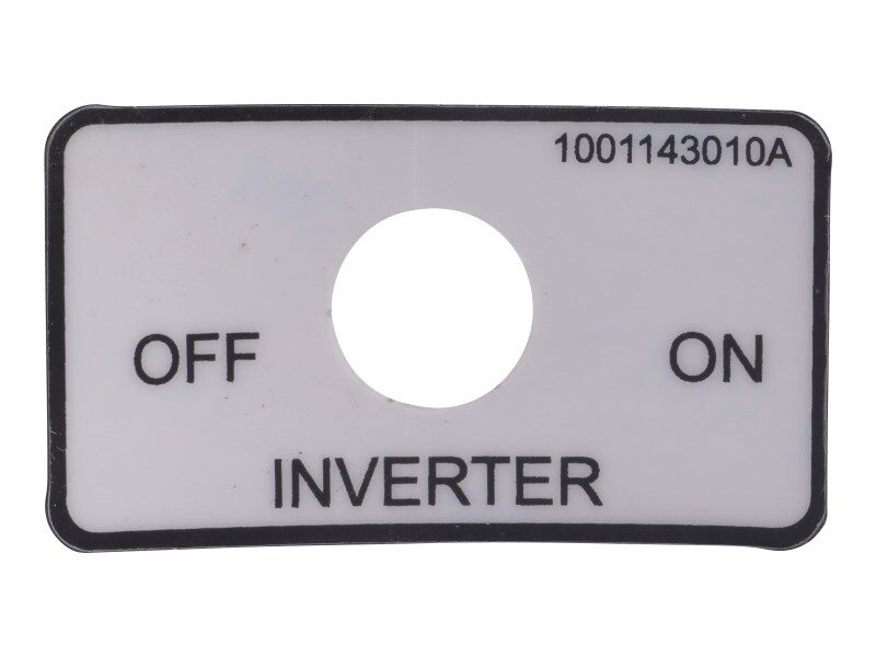 1001143010 On\Off Inverter Decal | JLG