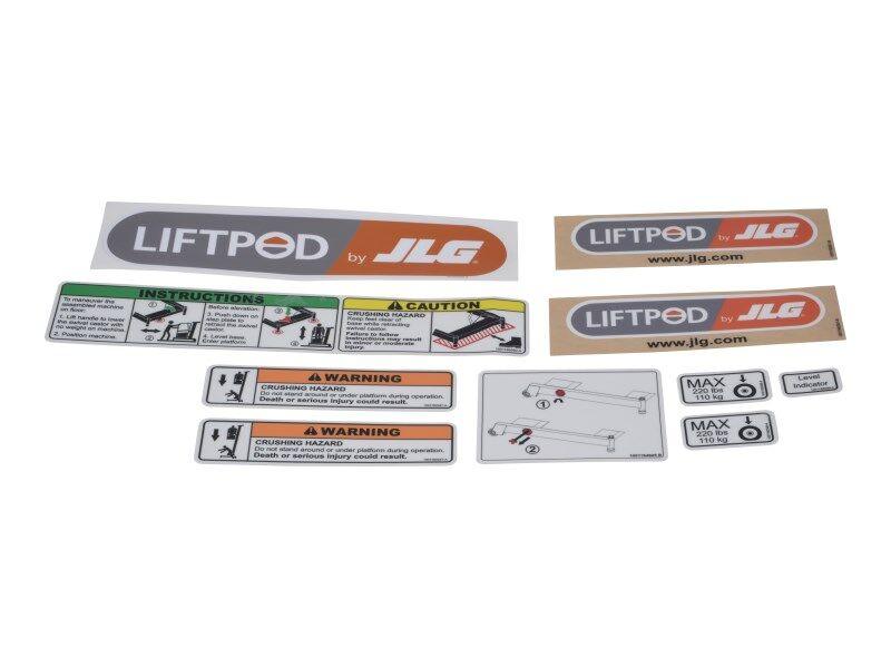 1001152379 Install, Decals Base | JLG