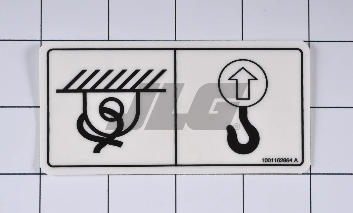 1001162864 Decal, Lift Point/Tie Down | JLG
