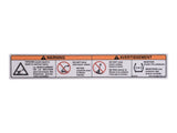 1001163285 Decal, Warning Tip Over (Can) | JLG