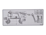 1001172217 Decal, Lift Diagram | JLG