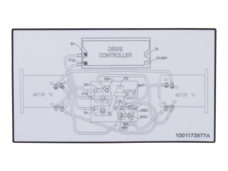 1001173577 Cable Routing Decal | JLG