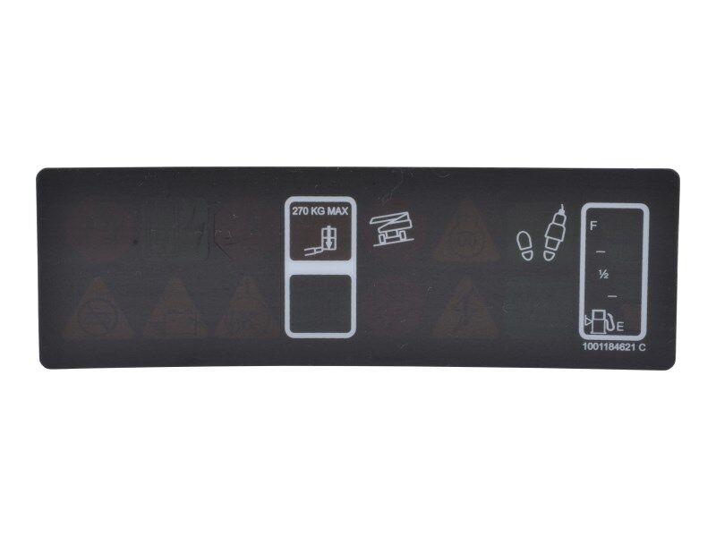 1001184621 Platform Display (Ce) Decal | JLG