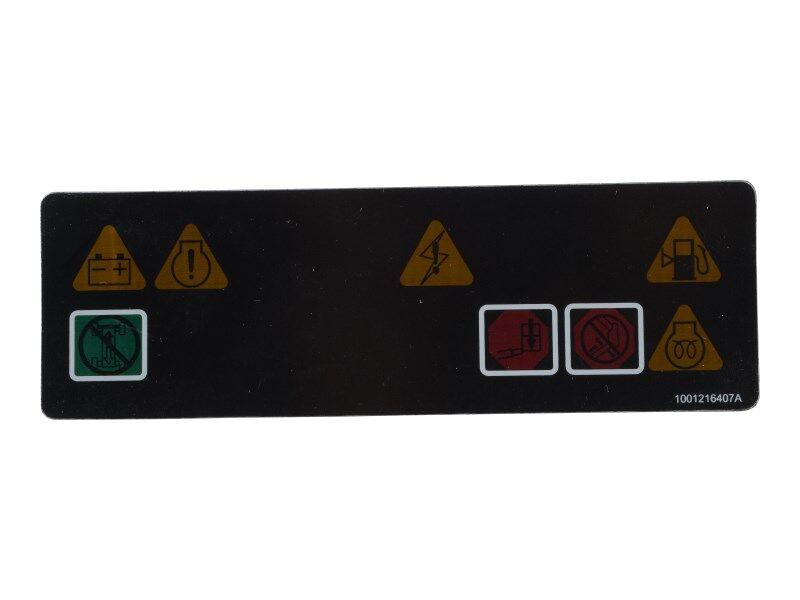 1001185237 Dual Cap (Ce) Decal | JLG