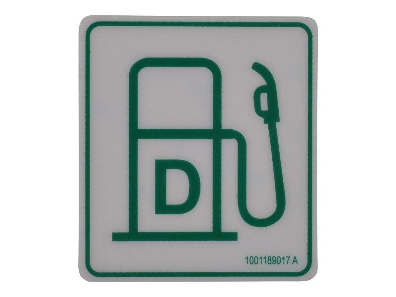 1001189017 Diesel Fuel Fill Decal | JLG