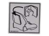 1001200101 Decal, Manual Location | JLG