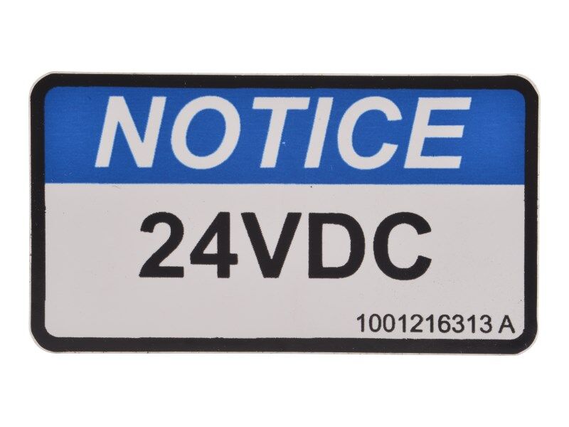 1001216313 24 Volt Dc Decal | JLG