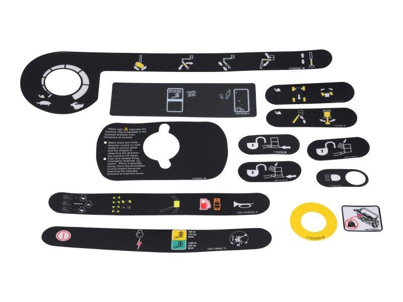 1001241340 (Service) Pltfrm Box Decal Kit | JLG