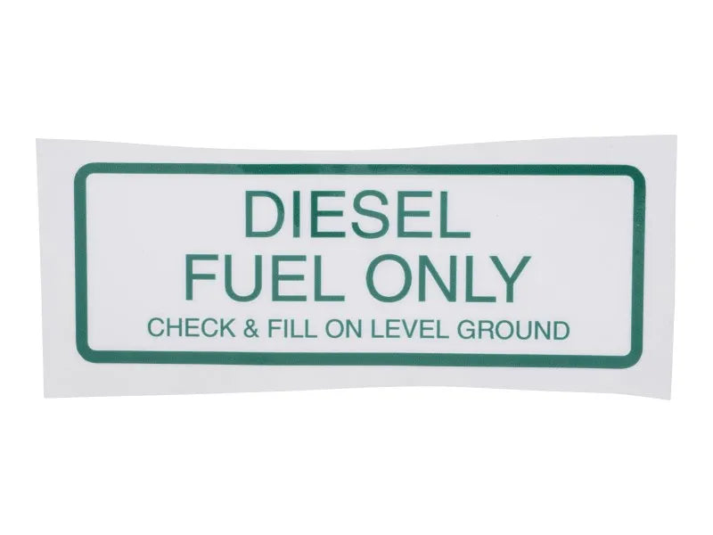 10120989 Diesel Fuel Only Decal | JLG