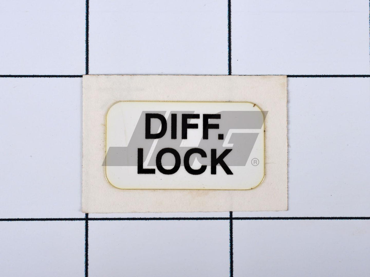10120997 Decal, Diff. Lock (Indicator L | JLG