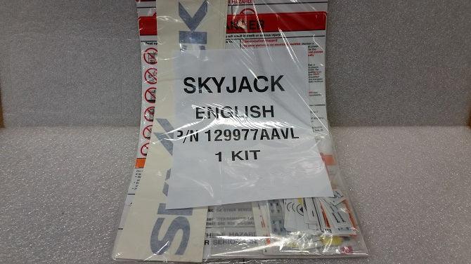 129977 Label Kit, VL, SJIIIe 3215 & 3 | Genuine Skyjack