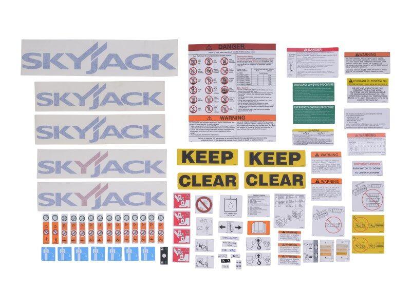 129980 Decal Kit, SJIII | Skyjack
