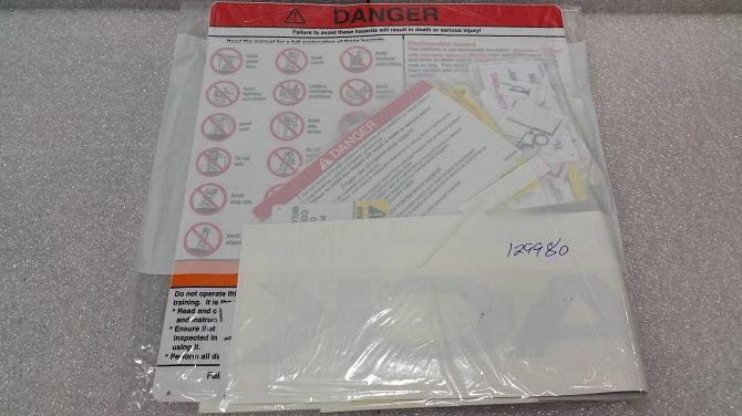 129980 Label Kit, (ANSI/CSA) SJIII 32 | Genuine Skyjack