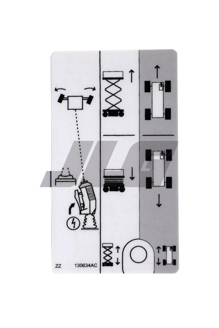 130634 Decal, Lift Up/Down Drive | Skyjack