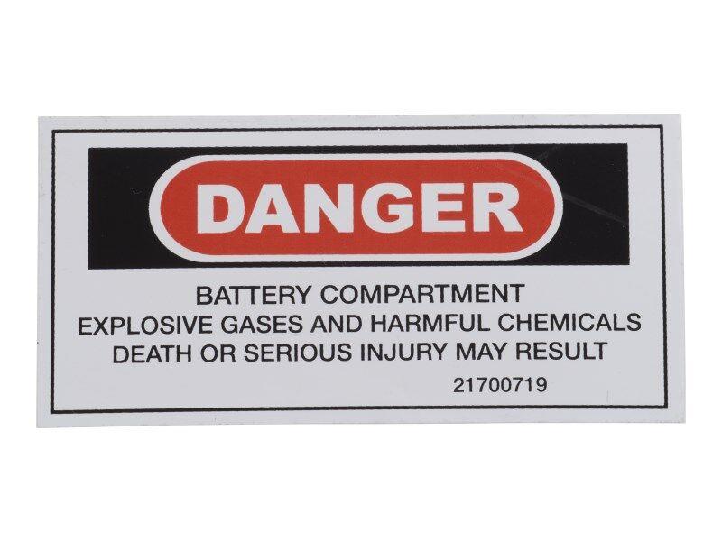 1700719 Decal, Danger | JLG