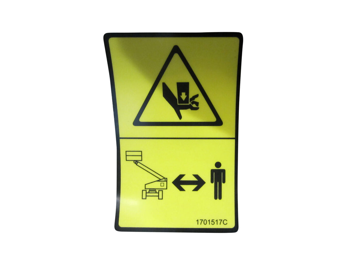 1701517 Decal, Crushing | JLG
