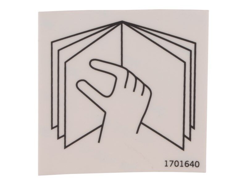 1701640 Manual Decal | JLG