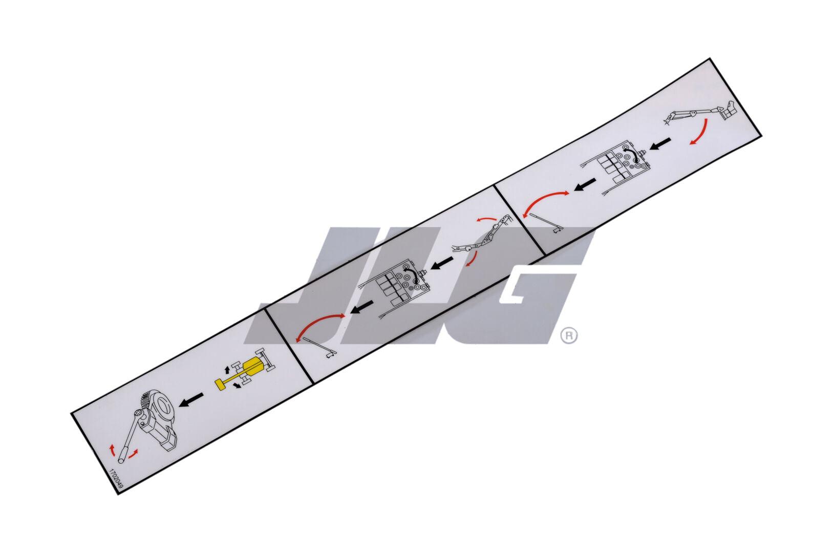 1702049 Man Descent (Ce) Decal | JLG