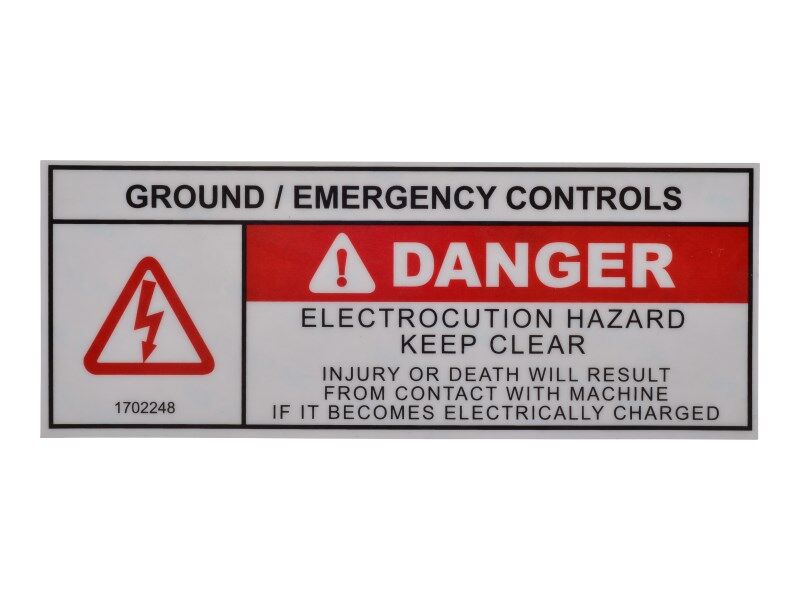 1702248 (Danger) Decal | JLG