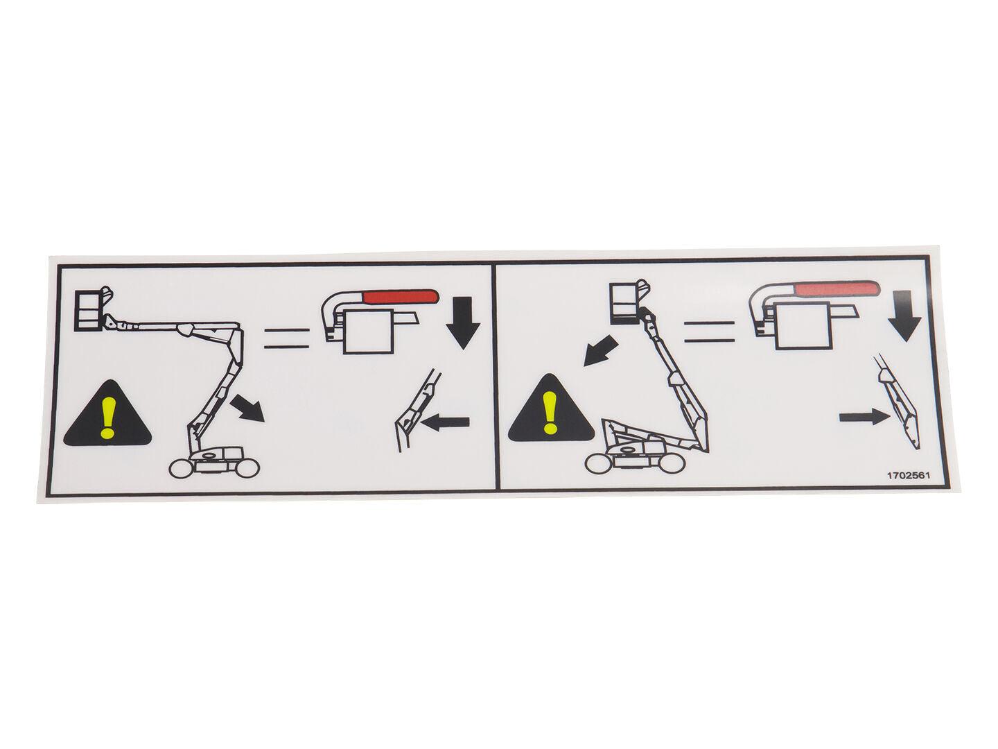 1702561 Man Descent Decal | JLG