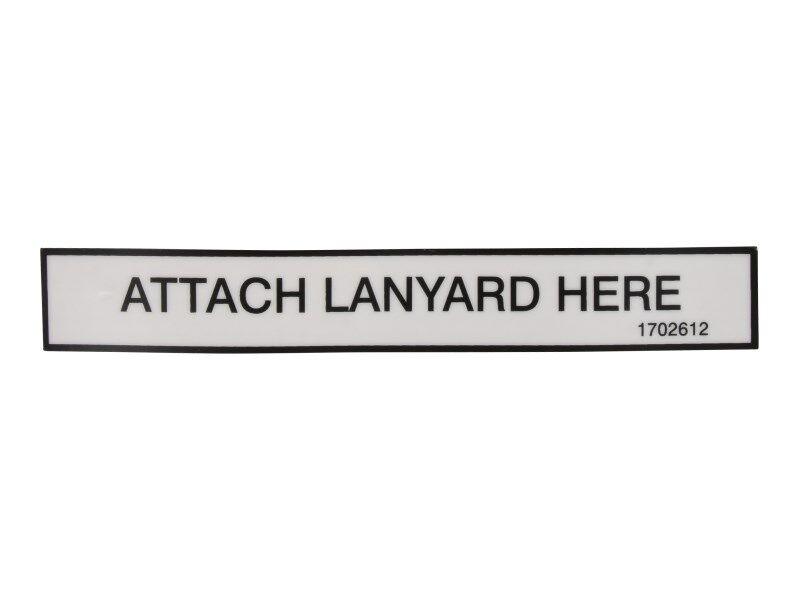 1702612 Decal, Lanyard (D-Ring) | JLG
