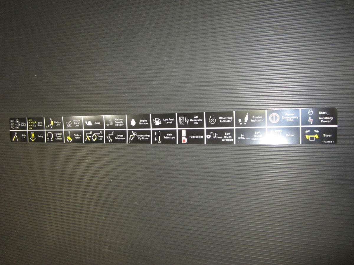 1702784 Decal, Legend | JLG