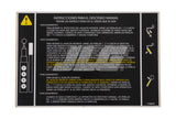 1702979 Decal Man Dscnt Instr(Spa Lat | JLG