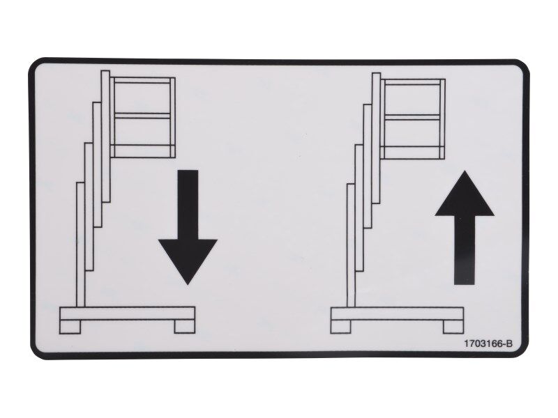 1703166 Decal, Foot Sw | JLG