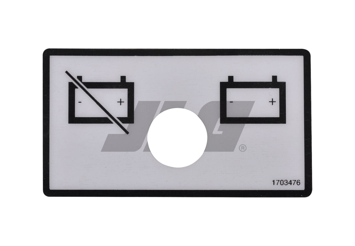 1703476 Decal, Batt Disconnect | JLG