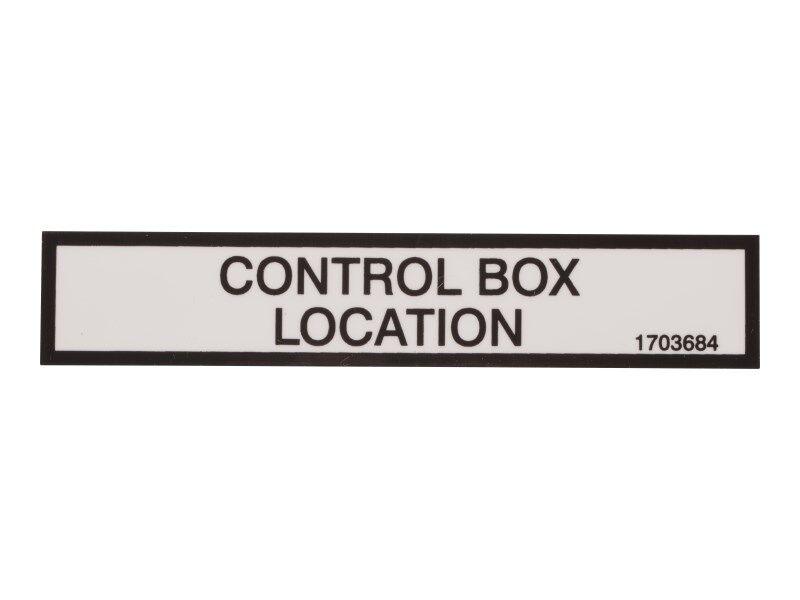 1703684 Cont Box Loc (Dom) Decal | JLG