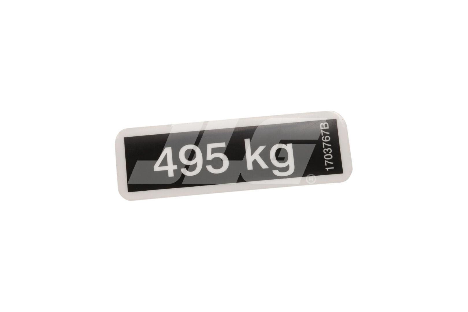 1703767 Max Tire Load Decal | JLG