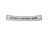 1703815 Decal, Attach Lanyard Here | JLG