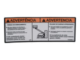 1703946 Decal, Warning Crushing (Lat) | JLG