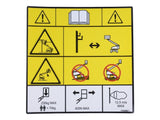 1703992 Decal, Warning (Plat) Aus | JLG