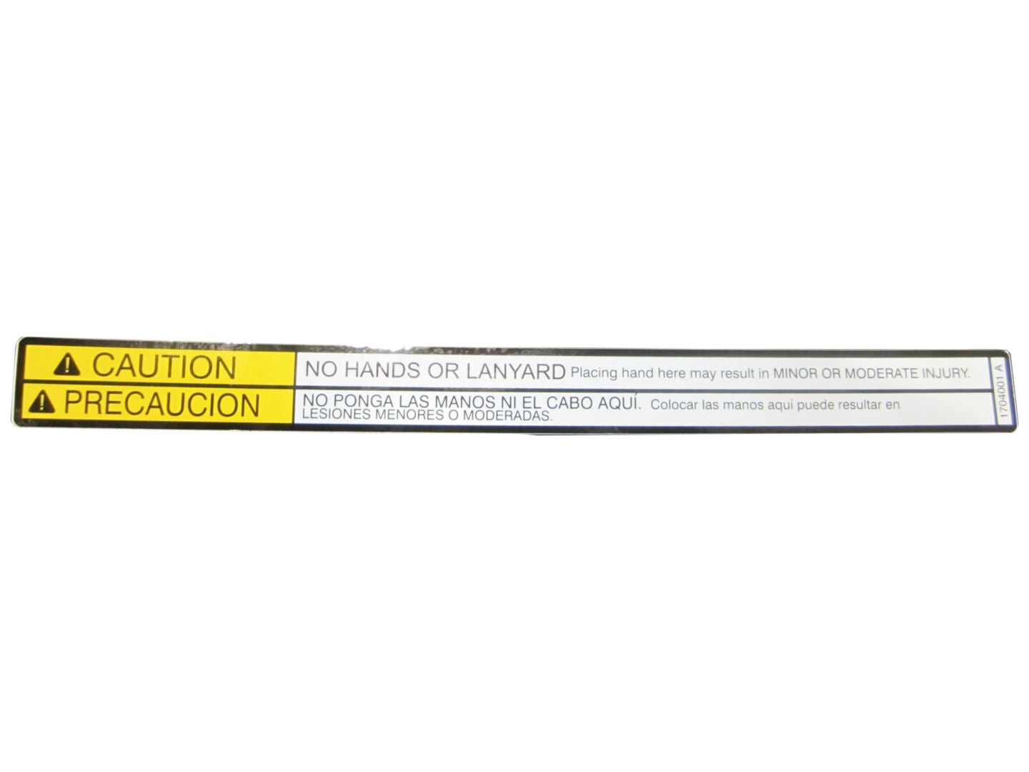 1704001 No Hands (Dom2) Decal | JLG