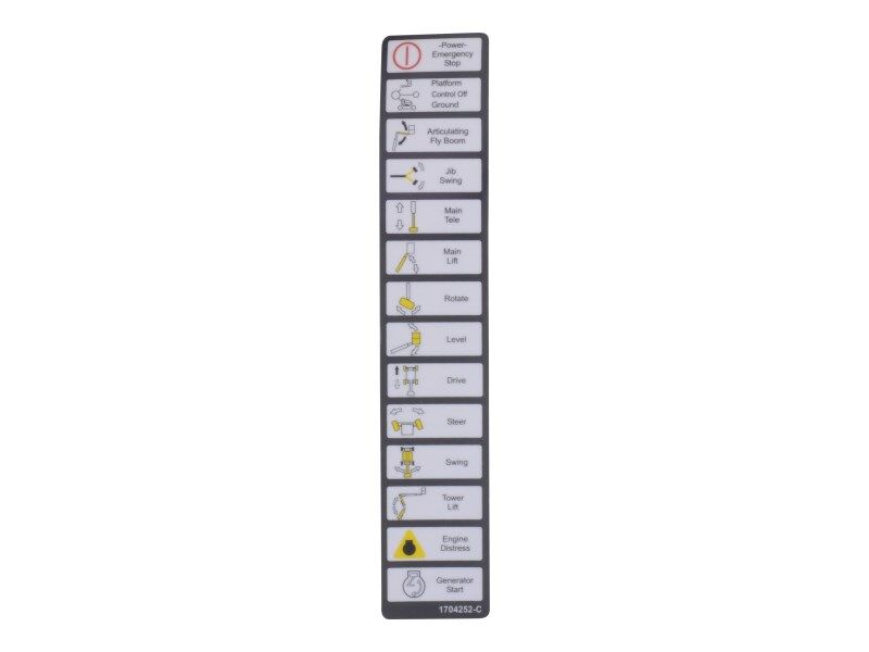 1704252 Legend (Mtb) Decal | JLG