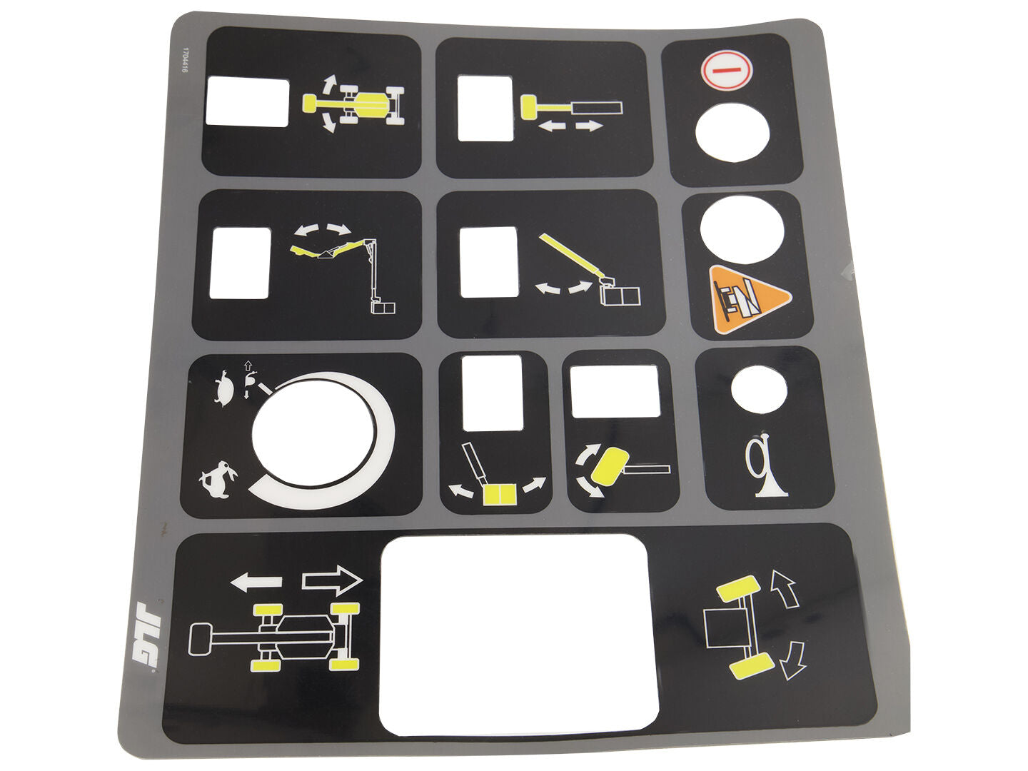 1704416 Console Lid Decal | JLG