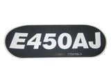 1704789 Decal, Model Designation E450AJ | JLG