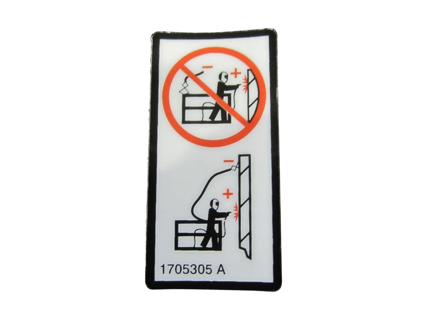1705305 Weld Lead (Skywelder) Decal | JLG