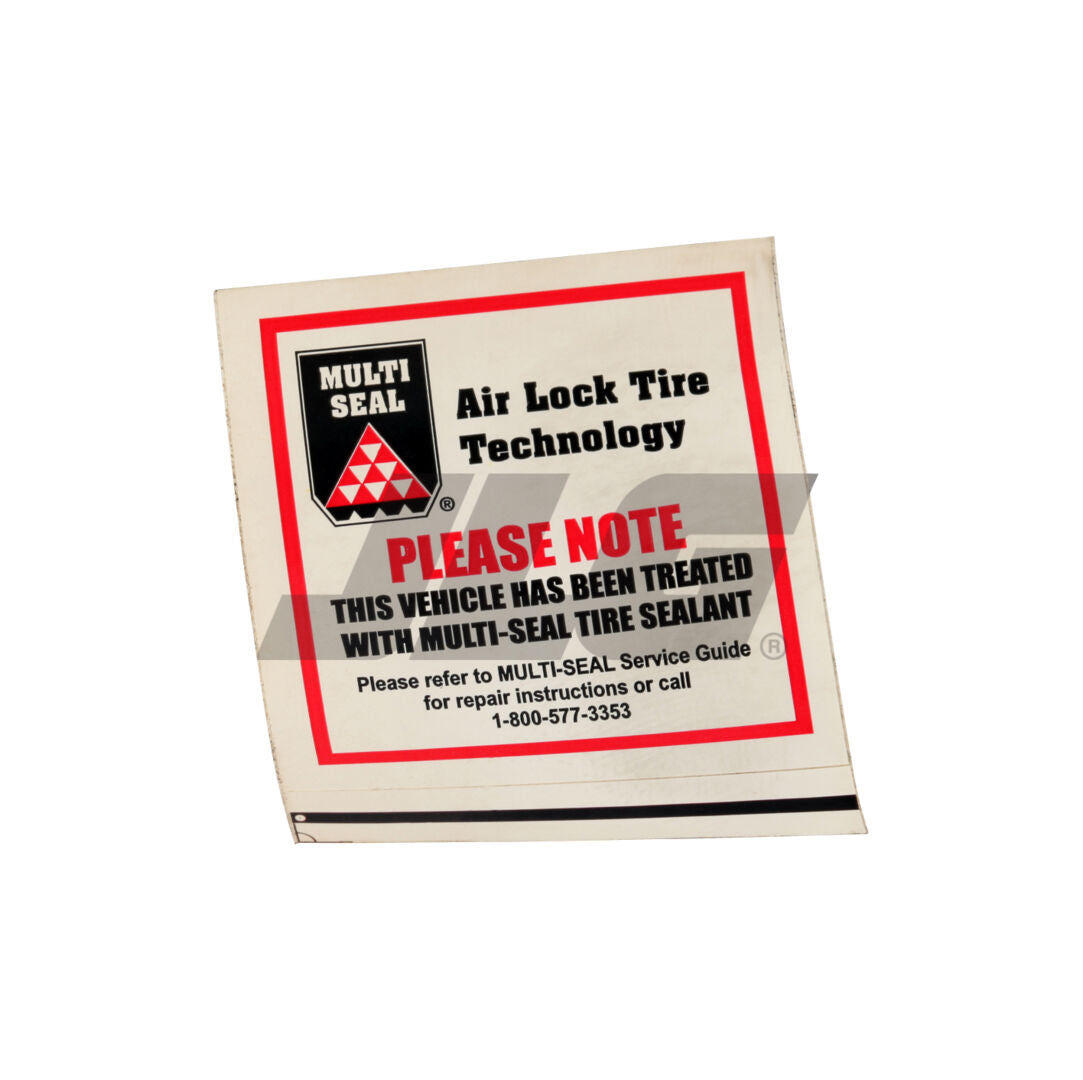 1705364 Tire Sealant Small Decal | JLG