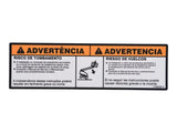 1705509 Decal Tip-Over Plf (Por/Spa) | JLG