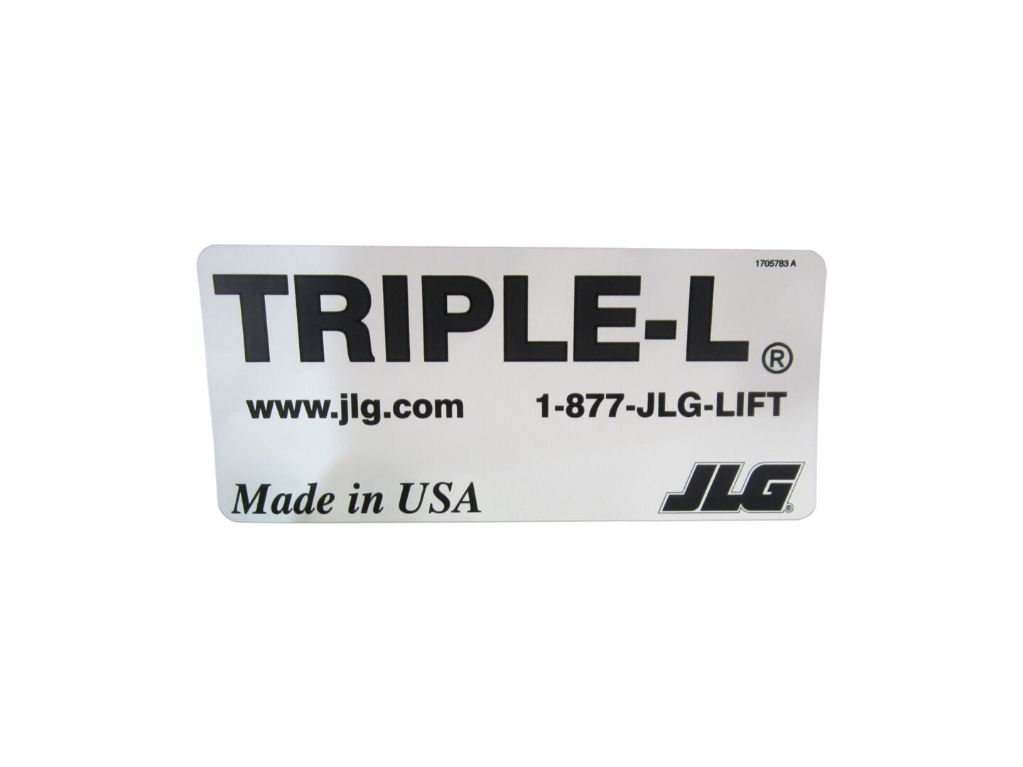 1705783 Triple-L Decal | JLG