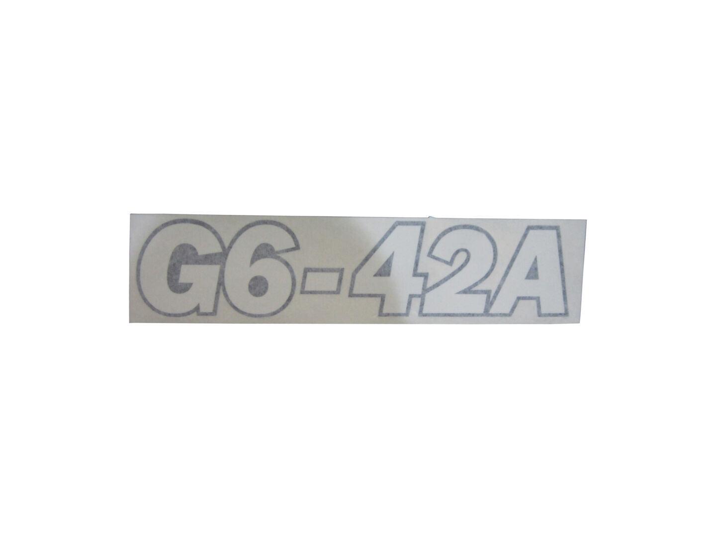 1706189 G6-42A Decal | JLG