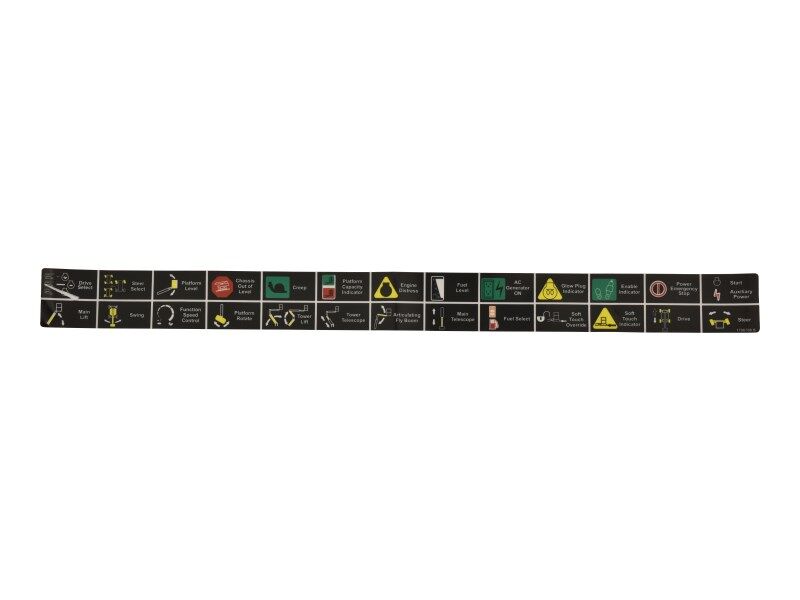 1706708 Decal, Legend (Plf) | JLG