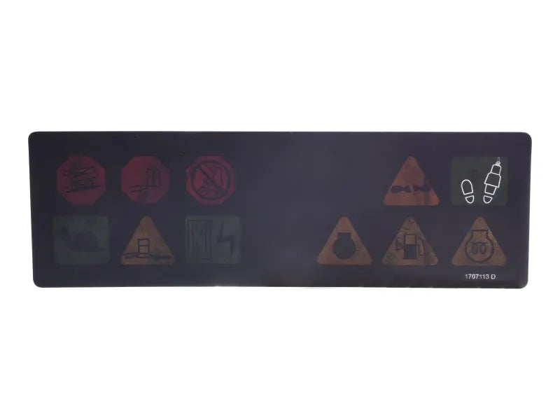 1707113 Decal, Platform Display (Euro) | JLG