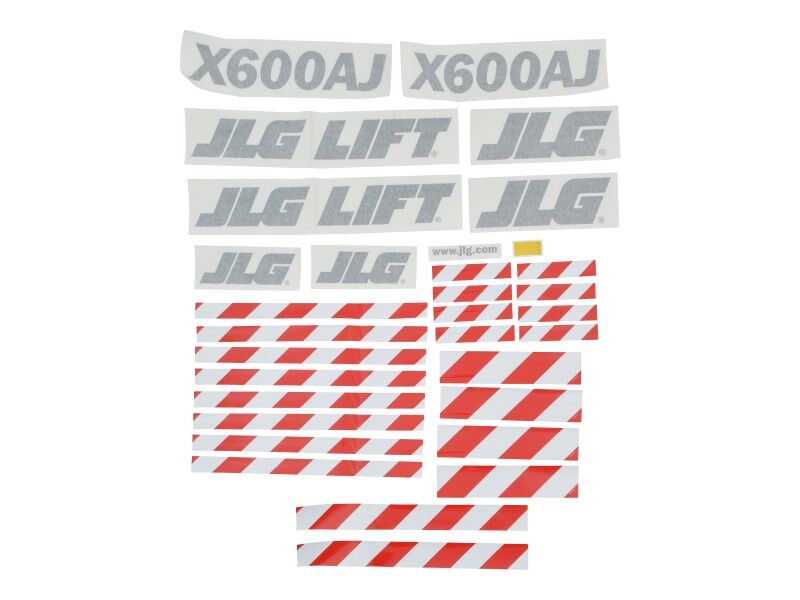 17485100 Kit X600AJ Decal | JLG