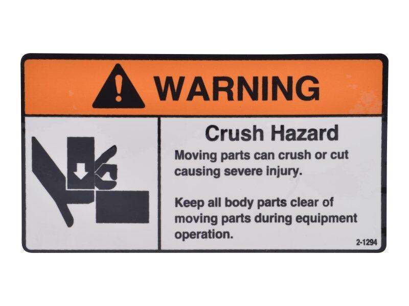 2-1294 Cursh Hazard Pinch | Genie