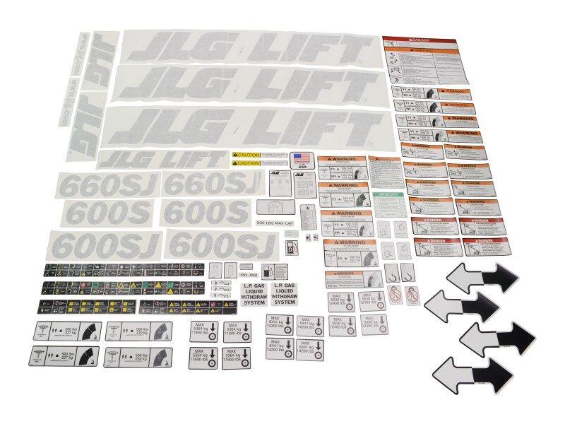 1001193634 Kit (Service), Machine Decal | JLG